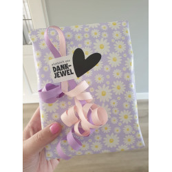 kadopapier madeliefjes