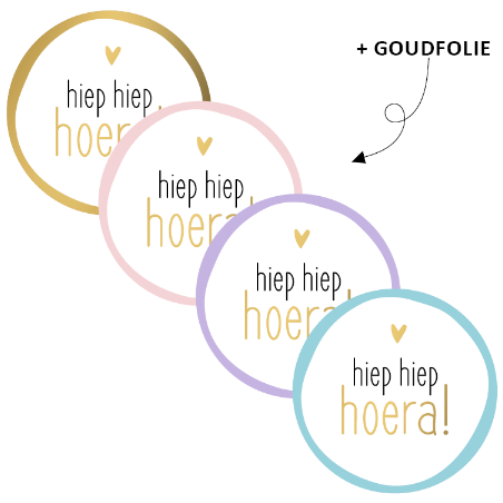 stickermix hiep hiep hoera