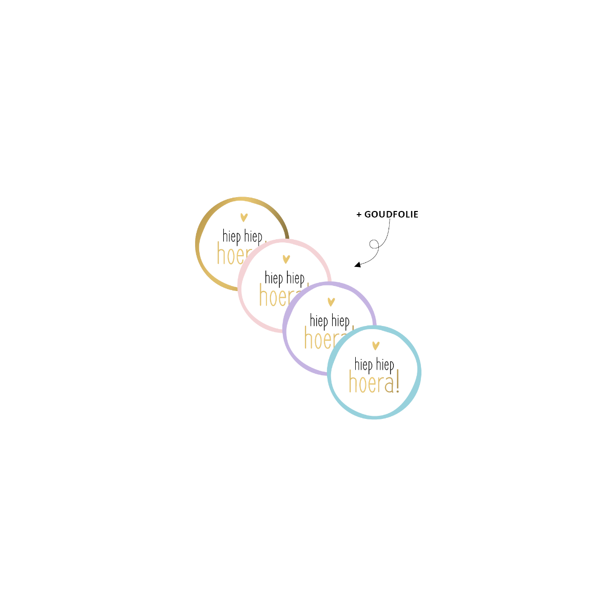 stickermix hiep hiep hoera