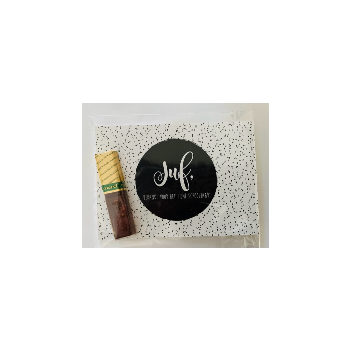 kaart juf schooljaar merci