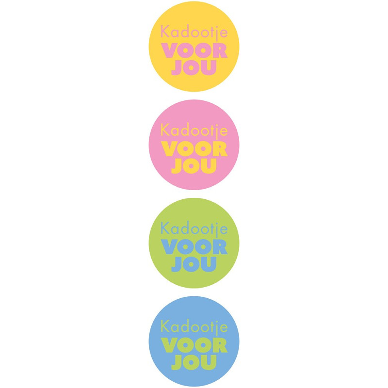 stickermix vrolijk kadootje voor jou