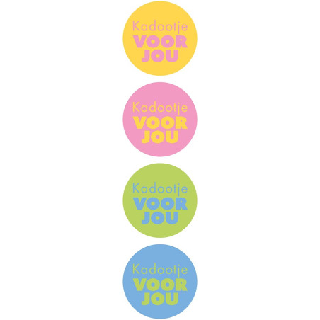 stickermix vrolijk kadootje voor jou