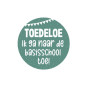 sticker toedeloe