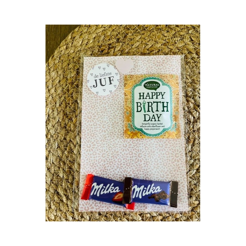 kadosetje chocolaatjes thee