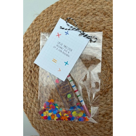 kadosetje bedankt rekenen meester