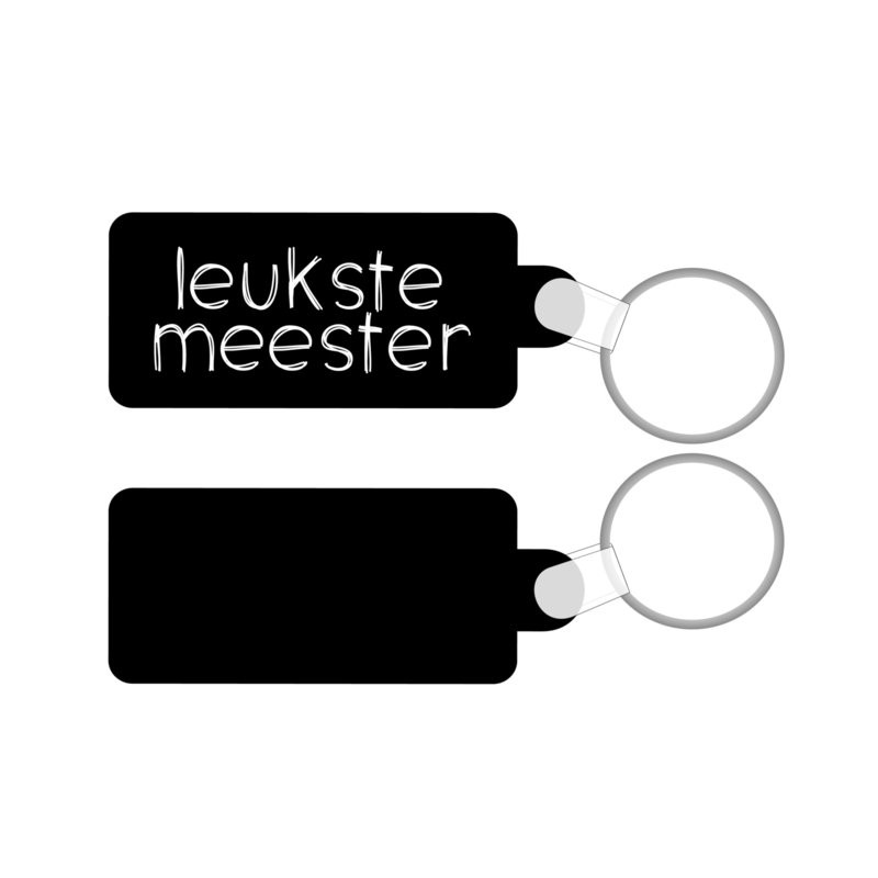 sleutelhanger leukste meester