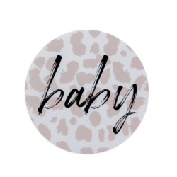sticker baby roze panter