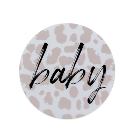 sticker baby roze panter