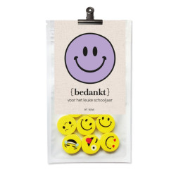 kadosetje gummen smiley schooljaar