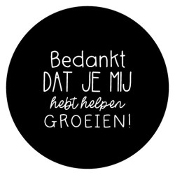 stickers helpen groeien