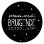 stickers bruisende schooljaar zwart