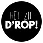sticker het zit drop