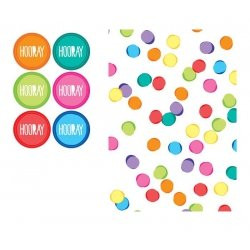 uitdeelzakjes set confetti