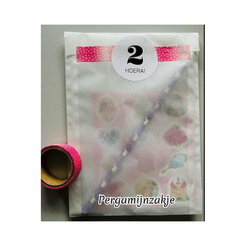 traktatie vlinder met bellenblaas