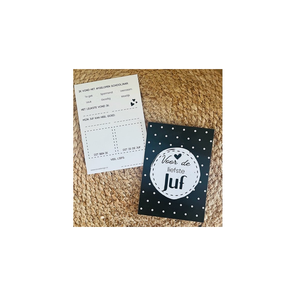 invulkaart liefste juf