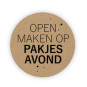 sticker kraft pakjesavond