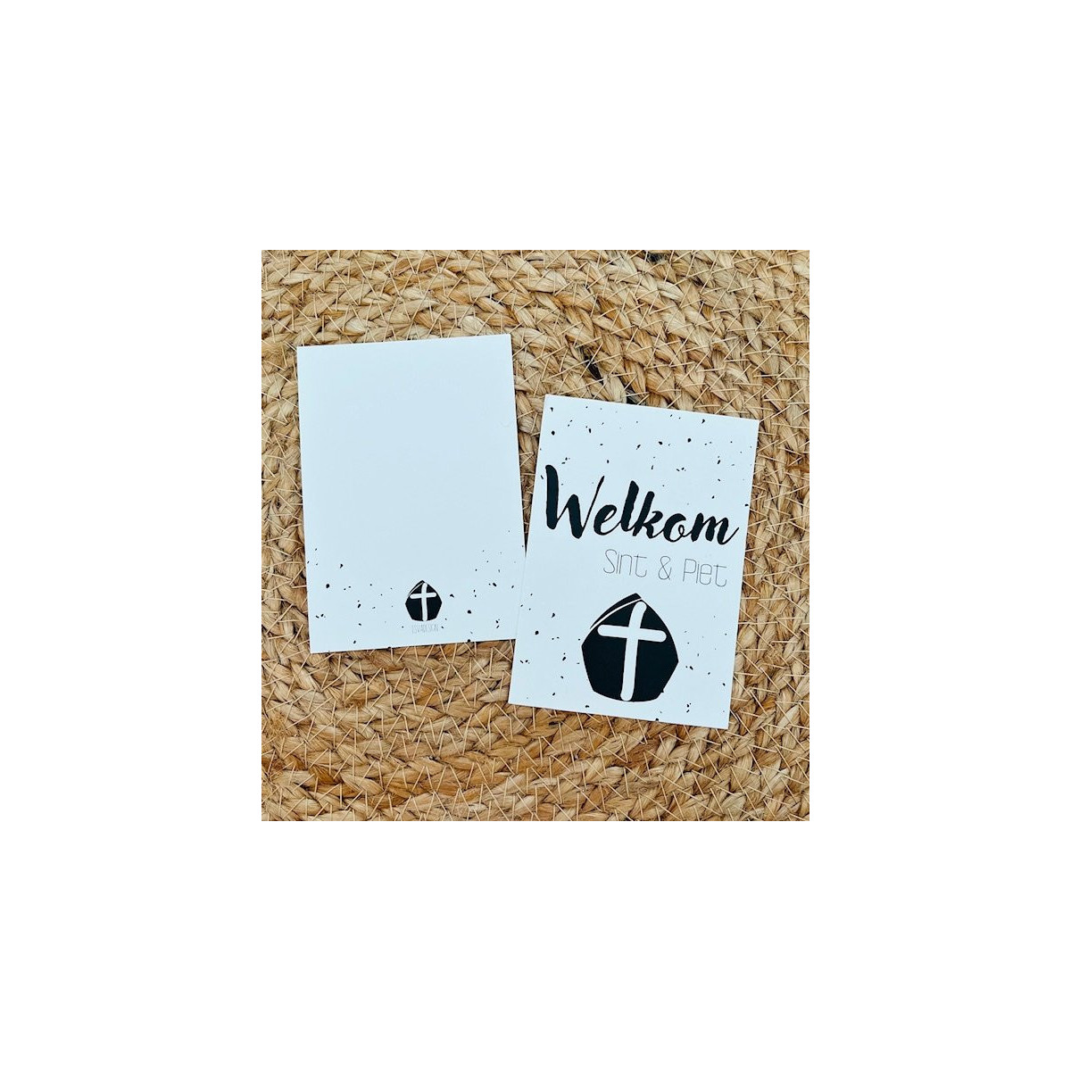 Minikaart Welkom sint piet