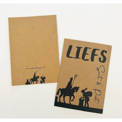 minikaart kraft liefs sint piet