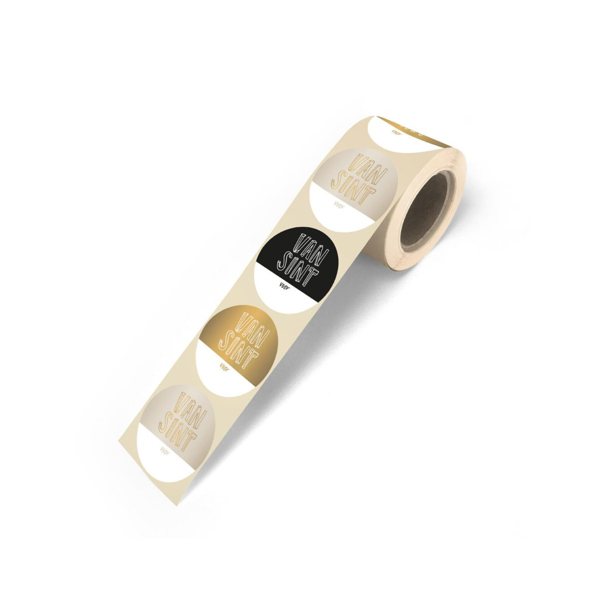 stickermix van sint voor goud