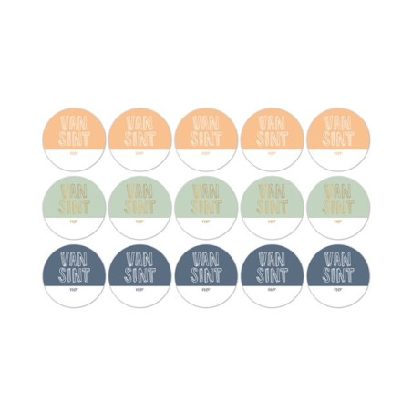 stickermix van sint voor mint