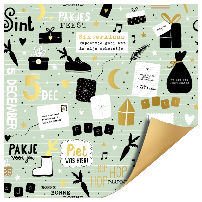 kadopapier pakjesfeest