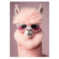 kaart party animal lama