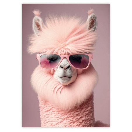 kaart party animal lama