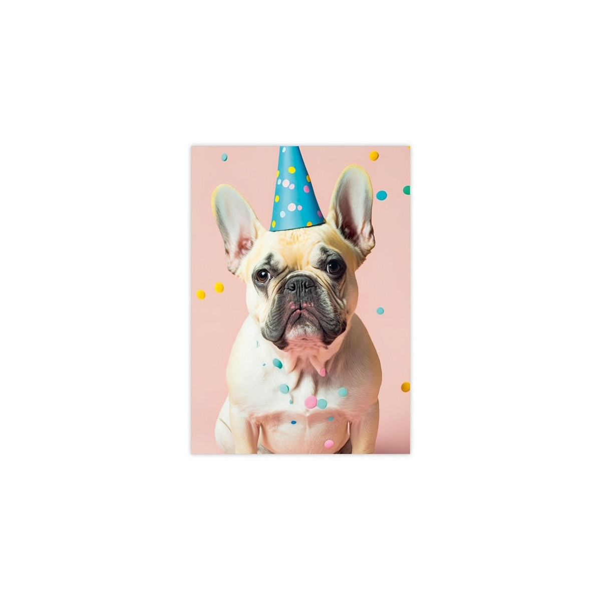 kaart party animal hond