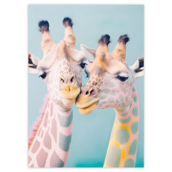 kaart party animal giraffe