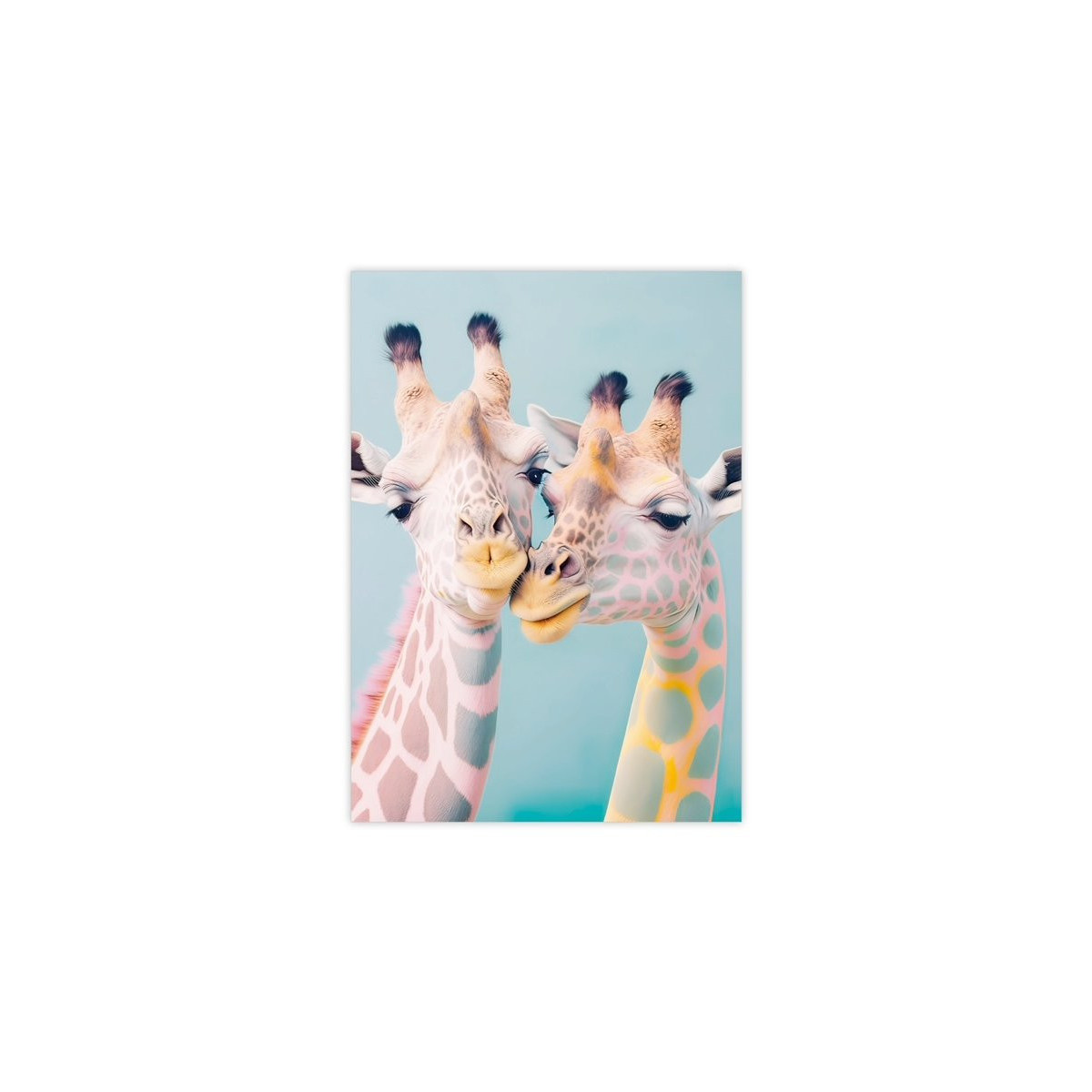 kaart party animal giraffe