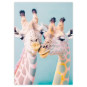 kaart party animal giraffe