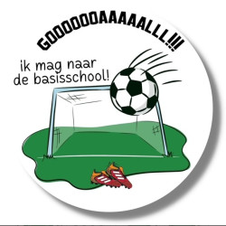 stickers basisschool voetbal