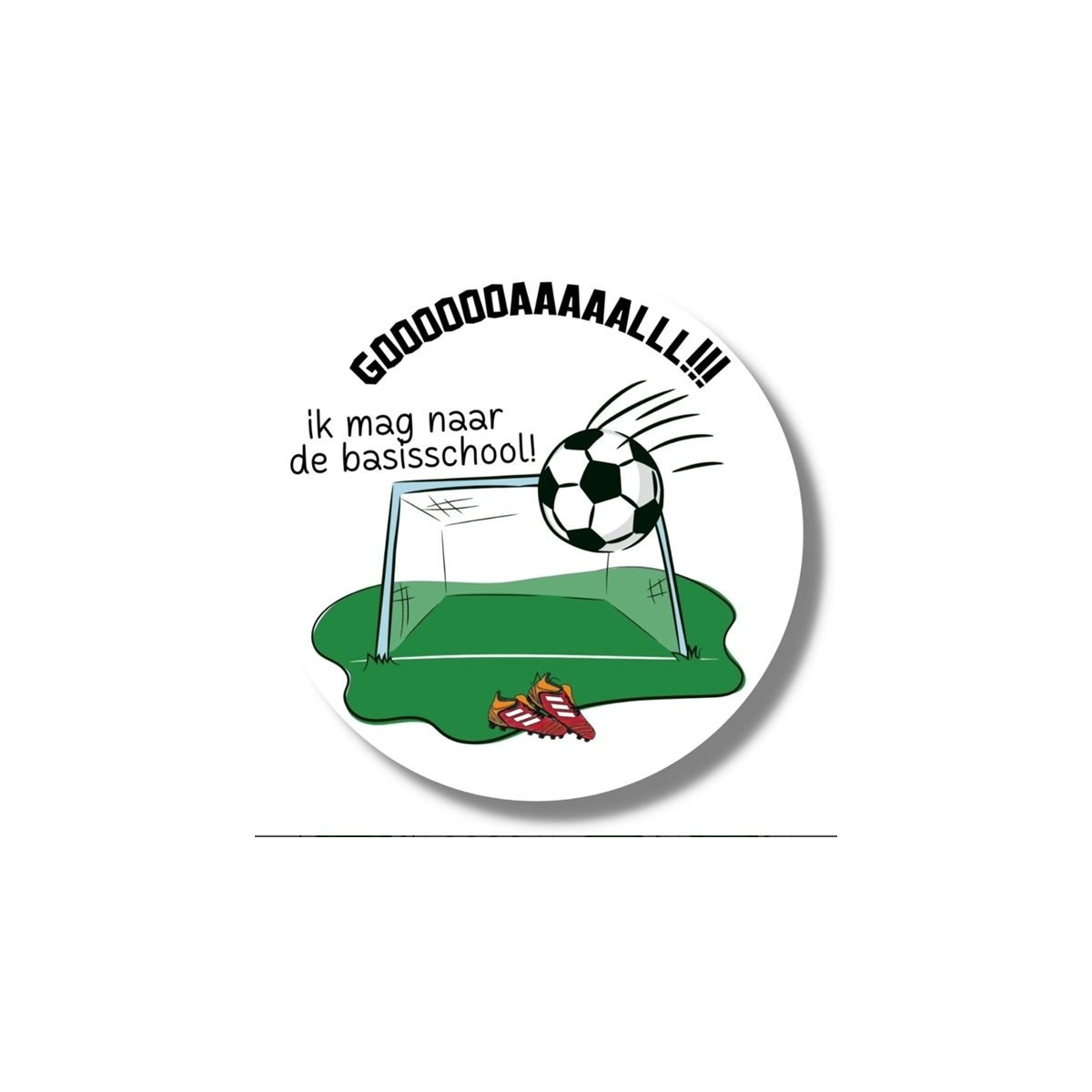 stickers basisschool voetbal