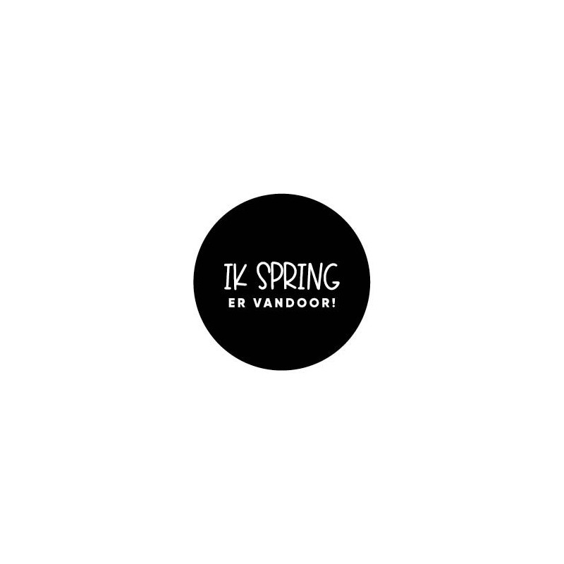 sticker spring vandoor
