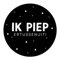 sticker piep er tussenuit