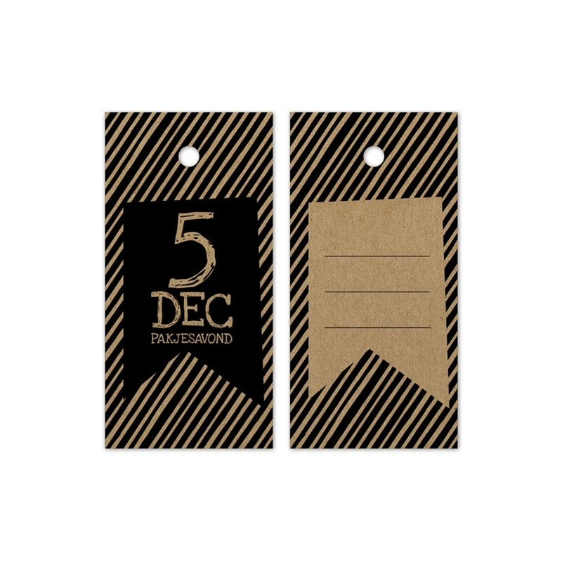 kadolabel 5 dec pakjesavond