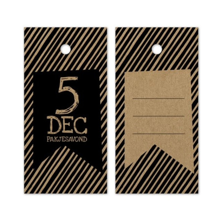 kadolabel 5 dec pakjesavond