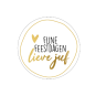 sticker fijne feestdagen lieve juf