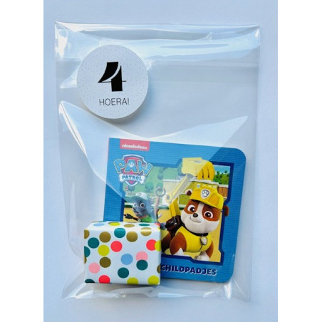 traktatie leesboekje paw patrol