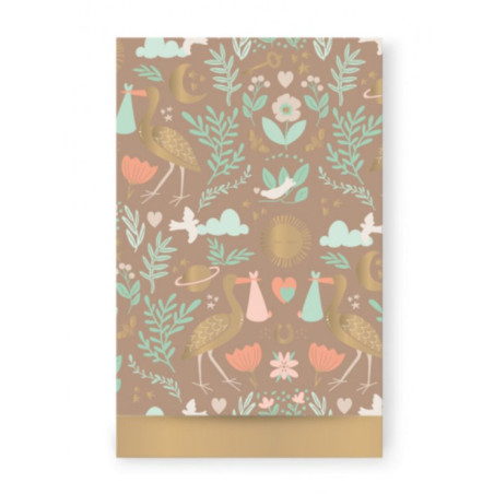 kadozakje ooievaar taupe