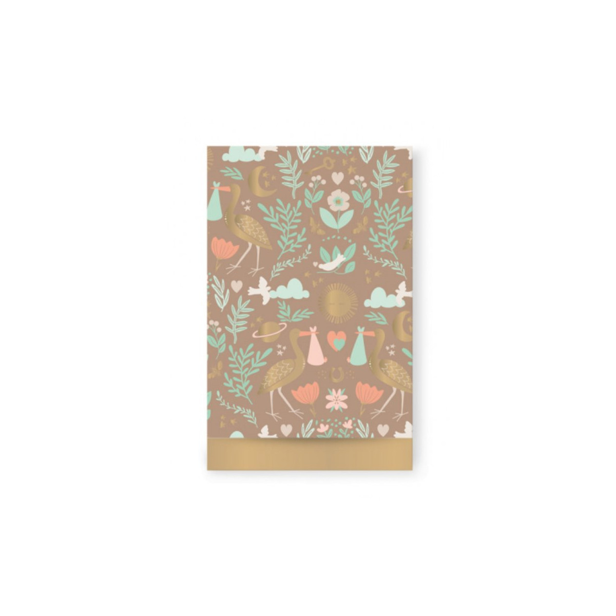 kadozakje ooievaar taupe