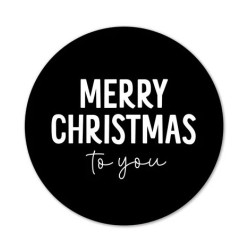 stickers merry christmas to you