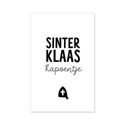 minikaartje sinterklaas kapoentje