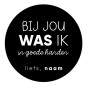 gepersonaliseerde stickervel goede handen