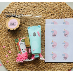 gepersonaliseerde stickervel unicorn