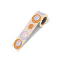 stickermix ballonnen roze