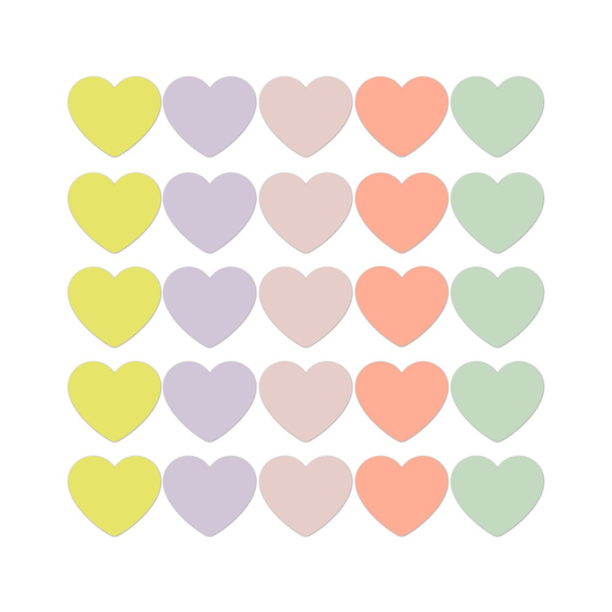 stickermix hartjes frisse