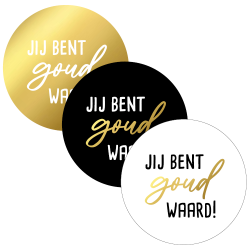 stickermix goud waard