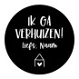 gepersonaliseerde stickers ik ga verhuizen