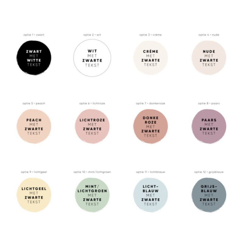 gepersonaliseerde stickervel beregezellig jullie